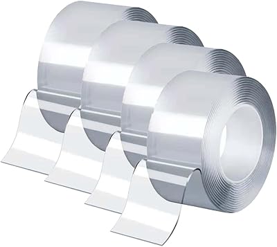 4 pieces in 1 packet of adhesive tape nano tape clear 3m.. DIAYTAR Nigeria: Great value, fast delivery, and endless options.