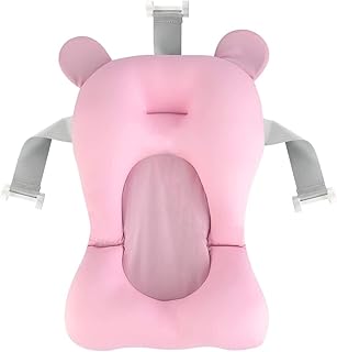 Baby first baby bath cushion, adjustable and non-slip floating bath support cushion, bath pillow, bathtub, newborn/infants bathtub, bath support, 0 to 12 months (pink).. The future of Nigerian shopping is here — DIAYTAR Nigeria.