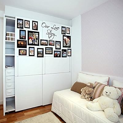 Slaf Ltd. (120x66 cm) Vinyl wall sticker for design photo frames/Our love story photos art decor sticker/removable sticker photo frame + free random decal gift!.. From big brands to everyday basics — DIAYTAR Nigeria has you covered.