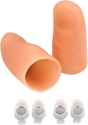JTM LED Finger Light (2Pack-4PCS) Light of thumb + nail through the finger.. Make every purchase count with DIAYTAR Nigeria — shop smart, shop fast.