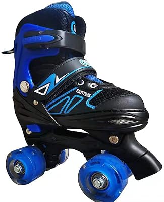 Adjustable roller pads for pink and blue children with wheels.. Experience retail therapy without the financial stress at DIAYTAR NIGERIA's affordable e-commerce platform.