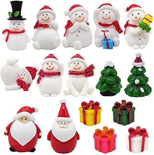 Emien 16 pieces set of miniature Christmas and winter ornaments decoration.. Enjoy effortless shopping and speedy delivery with DIAYTAR Nigeria.