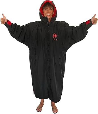 Heat premium waterproof changing bathrobe - waterproof and windbreaker, ultra hot changing roof. Long sleeves, unisex, two sizes (M + L). Ideal for surfers, free water swimmers and more!.. DIAYTAR NIGERIA: Your trusted partner for affordable online shopping with reliable delivery timeframes.