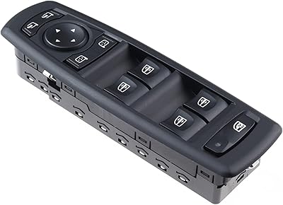 Main electrical lifter switch for Renault for Fluency Laguna III 2008-2016 7700817337 809610006R Bouton de Vitre, Electric Automobile Parts.. Easy checkout, quick delivery — shop now on DIAYTAR Nigeria.