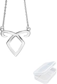 Necklace - Shadowhunters - City of Bones - The Mortal Instruments - Cosplay Silver - With storage box.. Discover why thousands choose DIAYTAR NIGERIA for affordable products delivered in less than a week.