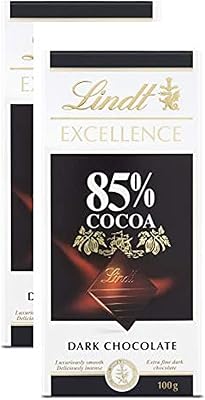 Lindt Excellence dark chocolate pieces - 100 g, double package.. With DIAYTAR Nigeria, everything is within reach — and within budget.