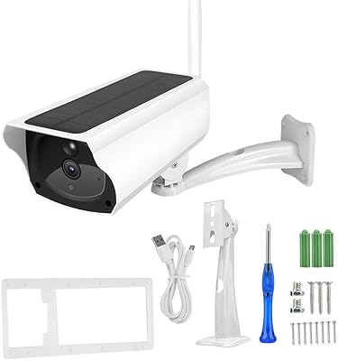 WiFi security camera system, 1080p solar energy IP camera, solar energy waterproof exterior camera, CCTV safety monitoring system with night vision.. DIAYTAR NIGERIA: Your affordable marketplace with reliable 5-8 day shipping across Nigeria.