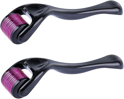 Package of 2 rollers Derma 0.25 Micro-Aiguilles for the Face, Body, Hair and Beard, Set of Rollers of Titaniums in titanium 540, Anti-aging care for men and women for domestic use.. Forget the long lines — DIAYTAR Nigeria is always open for shopping.