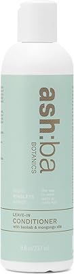 Ashba Botanics Botanics without rinsing for curly and wavy hair (237 ml) | W without rinsing by rinsing for men and women | Without parabens or silicone | luxurious ingredient.. Shop everything from A to Z on DIAYTAR Nigeria — delivered nationwide.