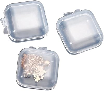Ybravo jewelry box, transparent plastic storage box for jewelry and earrings, small storage box for items.. Shop anytime, receive on time — only with DIAYTAR Nigeria.