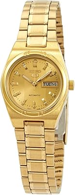 Automatic watch seiko sym600 for women with golden dial and stainless steel bracelet, model 5, gold, bracelet.. Embrace a new era of online shopping with DIAYTAR NIGERIA's extensive range and budget-friendly prices.