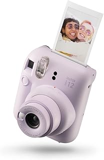 Instant camera Fujifilm Instax Mini 12 - Light purple.. DIAYTAR NIGERIA: Where shopping dreams come true with budget-friendly prices and nationwide shipping.