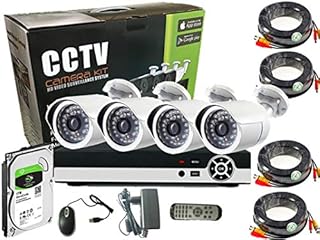 4 -channel HD HD camera kit with 1 TB hard drive and CCTV 2.0MP/720p recording system for Cloud Safety Systems B2B 4 -room Kit with Alarm System for Monitoring and Protection of the.. Your trusted marketplace, DIAYTAR NIGERIA offers comprehensive selection with budget-friendly delivery.