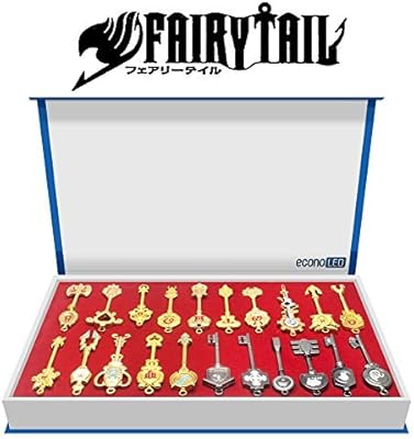 CONOLID FAIRY TAIL collection, 21 keys to the golden zodiac + chain for children's gifts.. DIAYTAR NIGERIA: Your partner in affordable online retail with reliable delivery across the nation.