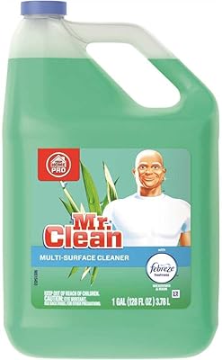 Nettoyant multi-usages mr. clean febreze meadows rain, 128 oz.. DIAYTAR NIGERIA: Where every Nigerian finds what they need at prices they can afford, delivered promptly.