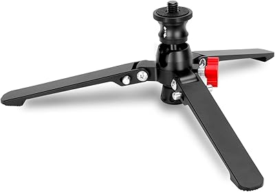 Colalyhawda Mini Office tripod single-feet support 3 feet unipod with 3-8 "screws for device.. Experience retail satisfaction with DIAYTAR NIGERIA's comprehensive platform and prompt shipping service.