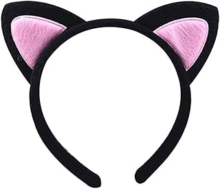 Aikind cute cat ear and cosplay costume accessories (pink black).. DIAYTAR NIGERIA revolutionizes online retail with our extensive selection and dependable shipping service.