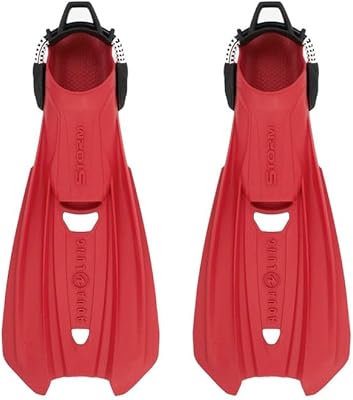 Aqualung storm adjustable diving fins, medium, red.. Shop with intention at DIAYTAR NIGERIA, offering thousands of products delivered nationwide in days.