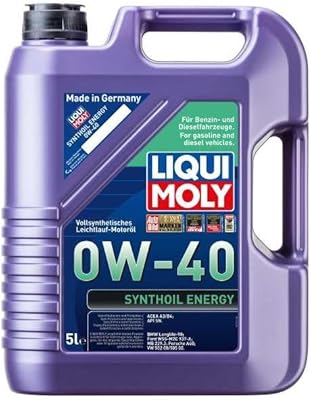 Liqui Moly Synth Energy 0W-40 5L engine oil.. Shop with confidence at DIAYTAR NIGERIA, enjoying competitive prices and delivery within 8 days.