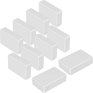 LEMOTECH 10 -piece LEMOTECH Project Box Electric Plastic Project ABS Small Junction box for white electronics 3.94 x 2.36 x 0.98 inches (100 x 60 x 25 mm).. Looking for great deals without compromising on quality? DIAYTAR Nigeria brings you thousands of top products at affordable rates, delivered straight to your doorstep.