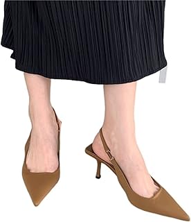 Women SLIGK SLINGBACKS SLIINGBACKS Pumps High heeled shoes.. DIAYTAR NIGERIA: Where smart shoppers find everything they need at prices they can afford.