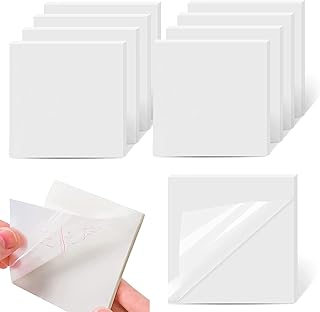 Sweet seven impermeable transparent self -adherence notes, 500 sheets, transparent sticker paper 75 x 75 mm for the office, the school and the house.. Experience the DIAYTAR difference with our vast product selection and delivery within 5-8 days.