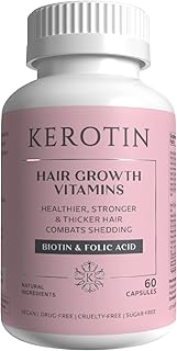 Vitamins for Kerotin's hair growth for longer, lighter and healthier natural hair - Biotin rich, vitamin B and folic acid - favor long hair, fried and rich in keratin for all hair types - 60 capsules.. Your go-to destination for affordable online shopping, DIAYTAR NIGERIA delivers in under 8 days.