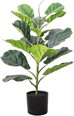 ZXB-shop artificial bonsai 27 inches high, artificial tree with violin leaves with natural colors, false plants, green simulation tree.. DIAYTAR NIGERIA transforms dreams into deliveries with our affordable prices and 5-8 day shipping.