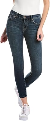 Narrowing jeans at ankle 7 for all mankind Women's B (AIR).. DIAYTAR NIGERIA revolutionizes e-commerce with our affordable prices and dependable delivery timeframes.