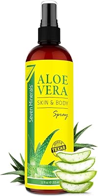 Aloe vera spray for the face, skin and hair - 99 % organic, made in the United States - extra powerful - proven results - easy to use - does not contain any thickening therefore absorbs quickly and leaves no sticky residue. Big 12oz.. DIAYTAR NIGERIA brings quality products to every corner of Nigeria at prices everyone can afford.