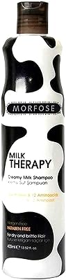 Morfose creamy milk shampoo - milk therapy - 500 ml./16.90 FL.O.Z... Explore the biggest product variety online — only at DIAYTAR Nigeria.