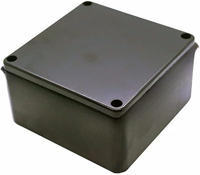 PVC PVC Bellatm electric junction box for versatile electrical use - black 6 "x 6" x 3 ".. DIAYTAR NIGERIA combines the largest product selection with affordable prices and reliable delivery.