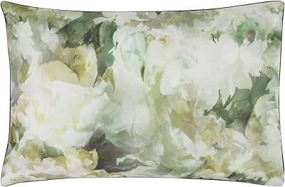 Cotton percale pillow pillow designers Guild Celadon Day Flowers, 50 x 75 cm.. Experience the ease of digital shopping with DIAYTAR NIGERIA's affordable and diverse marketplace.