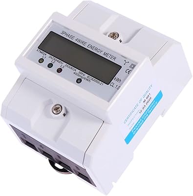 Energy counter 3 4 Energy counter on DIN RAIL DIN Electric consumption 5-80A Energy counter 5-80A Energy counter Guide Electrical counter with liquid crystal crystal 50Hz 50Hz energy counter.. Everyday deals, every category — only on DIAYTAR Nigeria.
