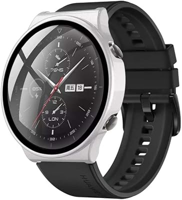 Dado Glass + hull for Huawei Watch GT 2 Pro, Complete cover protector accessories, tempered antichoc glass for Huawei Watch GT 2 Pro (Silver).. DIAYTAR NIGERIA makes every shopping desire a reality with affordable prices and delivery in 5-8 days.