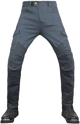 Protective pants for motorcycle for men with reinforced jeans reinforced removable hunches and knee pants.. Experience the ease of modern shopping with DIAYTAR NIGERIA's comprehensive platform and quick delivery.