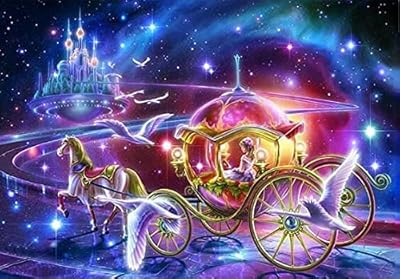 Fairy Tail carriage puzzle 1000 pieces colored puzzle in fairy tail carriage for girls, birthday gifts, vacation gifts for parents and children.. DIAYTAR NIGERIA brings the marketplace to every Nigerian home with affordable prices and quick delivery.