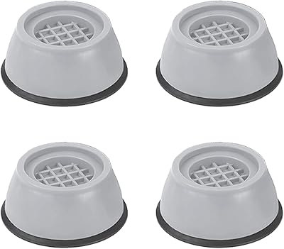 Anti-vibration cushions in fiber for dryer dryer with suction cup, leveling pads for refrigerator and washing machine, anti-chewing shock absorption for lifting furniture (4 rooms).. Nigeria's favorite online shopping platform, DIAYTAR offers unbeatable prices and delivery within a week.
