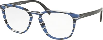 Mount of conceptual glasses Prada 3191O1-52 PR09VV Gray Striped Gray PR09VV-3191O1-52.. DIAYTAR NIGERIA combines affordability, variety, and convenience with nationwide delivery services.