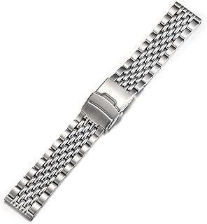 Simdo Classic Stainless Steel Steel Watch Bracelet 216L 22 mm with rice pearls for seiko 007 009 diving watch.. Shop without limits at DIAYTAR NIGERIA and receive your purchases at budget prices within the week.