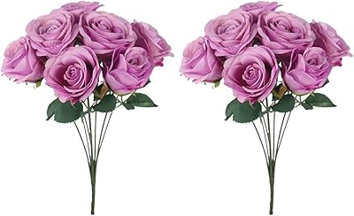 Yatai Lot of 2 artificial flowers for decoration interior plants in silk flowers.. You choose it, we deliver it — DIAYTAR Nigeria makes shopping easy.