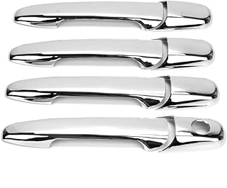Dreamseek 4-piece Dreamseek door handle cover compatible with Mazda Mazda 2/Mazda 3/Mazda 5/Mazda 6/Bt-50/Cx-7/Cx-9, Ford Edge/Mustang Triple Chrome Abs Chrome.. DIAYTAR NIGERIA: Your gateway to affordable products delivered reliably across Nigeria.