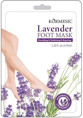 The mask for original feet with lavender - eliminates dead skin, eliminates unpleasant odors and repairs.. DIAYTAR NIGERIA: Where shopping is easy, prices are low, and delivery is just days away.