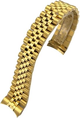 Stainless steel watch bracelet 316L, 20 mm, for rolex datejust 36 mm 116233 116234, silver and gilded solid metal watch bracelet.. Shop for everything you need at DIAYTAR NIGERIA, with budget-friendly prices and quick delivery.