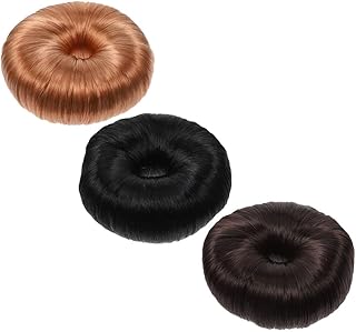 Hair donut bun ring maker: i look scrunchie chignon bride hair piece round bun hair accessories 3pcs.. Enjoy low prices, wide selections, and reliable delivery with DIAYTAR Nigeria.