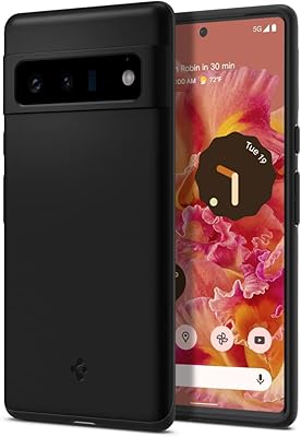Slim Spigen Slim Protective Cock designed for Google Pixel 6 Pro - Black.. DIAYTAR NIGERIA combines affordability with convenience, delivering your purchases within 5-8 days.