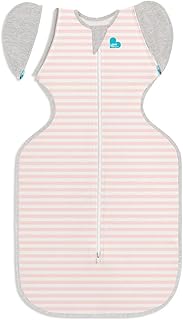 Love to Dream swaddling cover. Baby supplies for girls and boys aged 2 to 12 months. Transitional fellow 1.0 TOG with arms, offers comfortable and peaceful sleep. cotton fabric. (dark pink, l).. Shop the smart way with DIAYTAR NIGERIA's extensive selection and budget-friendly nationwide delivery.