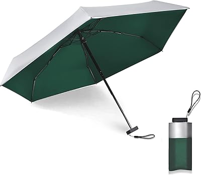 Mini folding umbrella, mini travel umbrella light wallet upf 50+ UV sun protection rain 5 folded umbrella for women girls children, several colors.. From fashion to electronics, DIAYTAR Nigeria brings it all to your doorstep — fast, easy, and affordable.