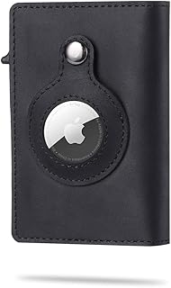 True leather Airtag portfolio blocking Arab, black, profile.. Looking for great deals without compromising on quality? DIAYTAR Nigeria brings you thousands of top products at affordable rates, delivered straight to your doorstep.