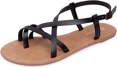 Gladiator's flat sandals for women, ankle bridle sandals.. Experience the joy of convenient shopping with DIAYTAR NIGERIA's vast selection and quick delivery service.